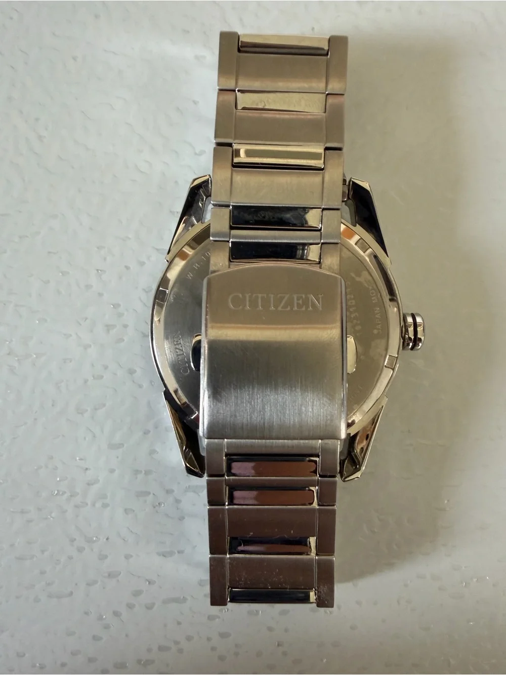 Citizen Eco-drive Men’s Watch Stainless Steel Silver Tone j800-s119235
